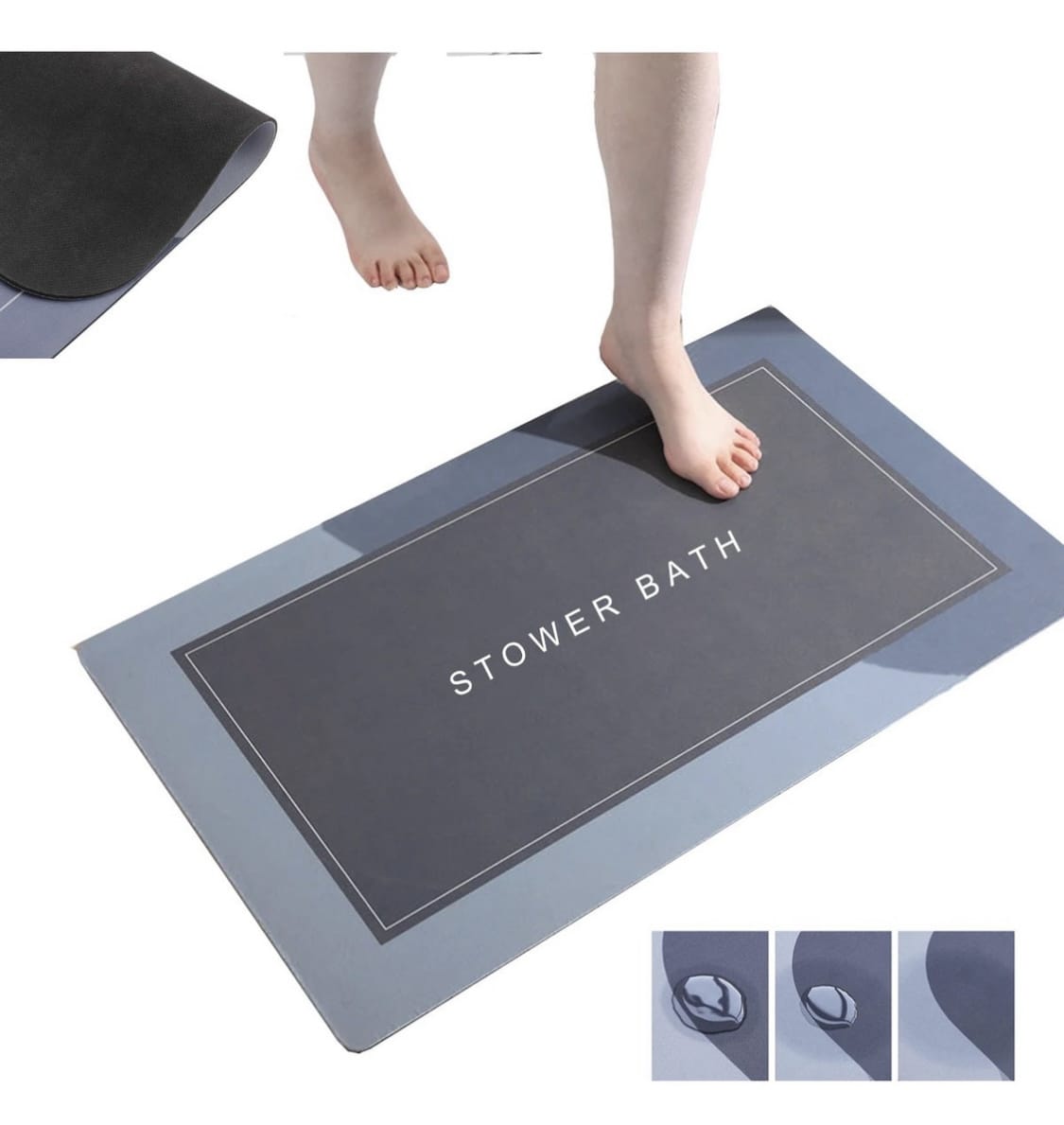 Tapete Super Absorbente de pies Premium